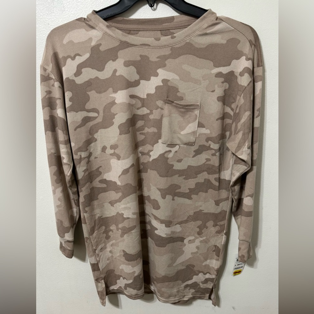 Awesome Sleepwear Shirt Light Tan Camo